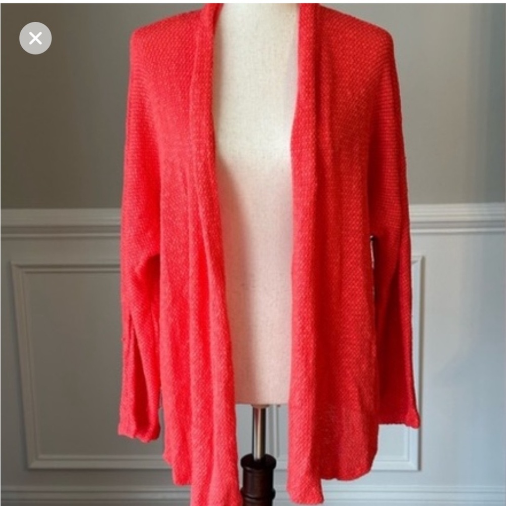 Open Cardigan Dallas Hibiscus Velvet by Graham & Spencer